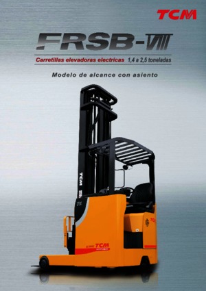 Carrelli elevatori retrattili elettrici TCM FRSB 16-8