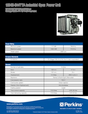 Motori Perkins 1204E-E44TTA
