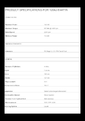 Motori Perkins 1204J-E44TTA