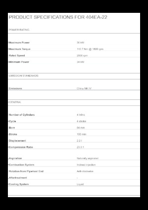 Motori Perkins 404EA-22