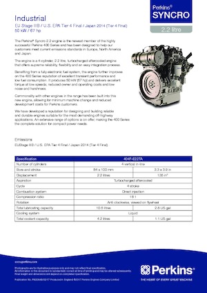 Motori Perkins 404F-E22TA