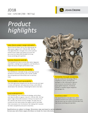 Motori John Deere Construction 6180CI510