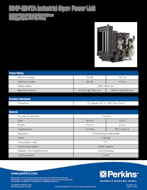 Motori Perkins 854F-E34TA