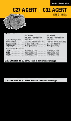 Motori Caterpillar C27