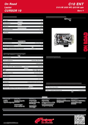 Motori FPT Industrial Cursor10 ENT (310 kW)