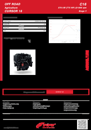 Motori FPT Industrial Cursor16 (570 kW)