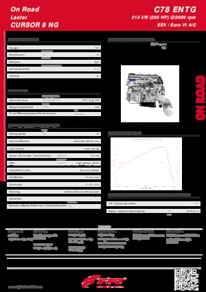 Motori FPT Industrial Cursor78 ENTG (213 kW)