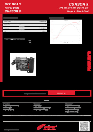 Motori FPT Industrial Cursor9 (275 kW)