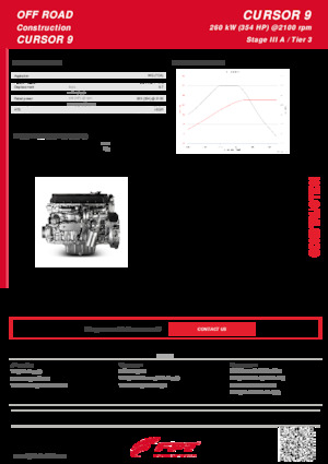 Motori FPT Industrial Cursor9 ENT (260 kW)
