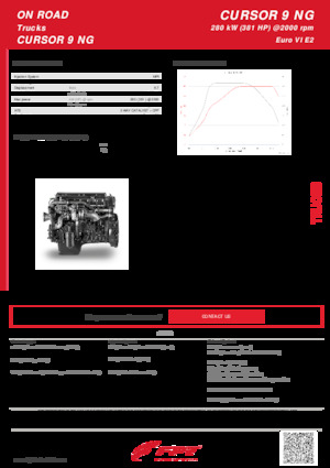 Motori FPT Industrial Cursor9 NG (280 kW)