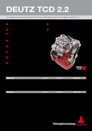 Motori Deutz TCD 2.2 L3