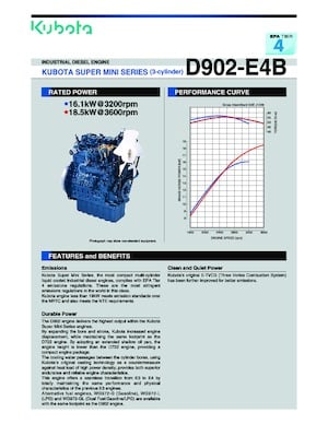 Motori Kubota D902-E3B