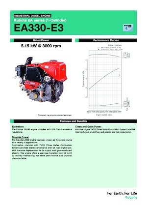 Motori Kubota EA330-E3