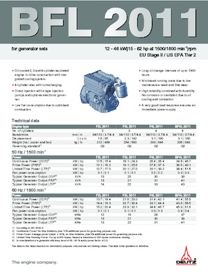 Motori Deutz F 2 L 2011