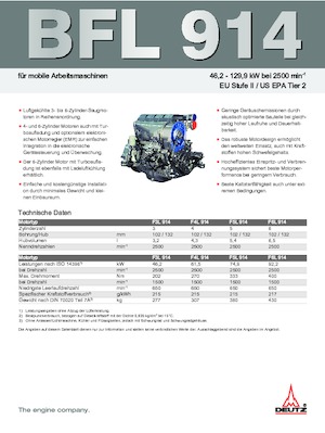Motori Deutz F 5 L 914