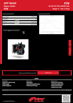 Motori FPT Industrial F28 (55 kW) 