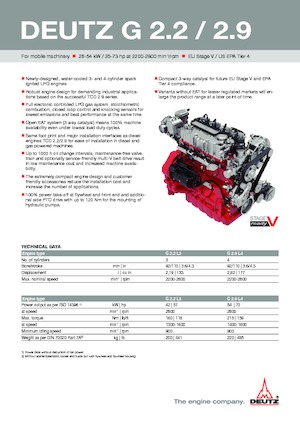 Motori Deutz G 2.2 L3