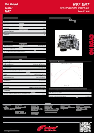 Motori FPT Industrial N67 ENT (185 kW)