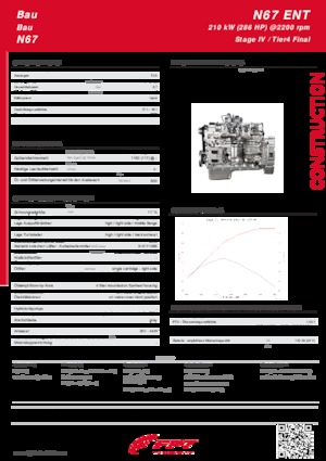 Motori FPT Industrial N67 ENT (210 kW) 