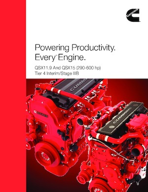 Motori Cummins QSX11.9 335