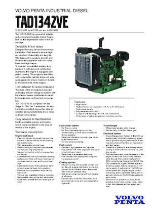 Motori Volvo Penta TAD1342VE