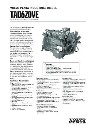 Motori Volvo Penta TAD620VE