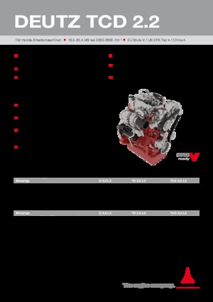 Motori Deutz TCD 2.2 L3