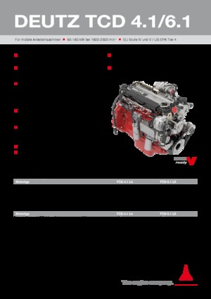 Motori Deutz TCD 6.1 L6