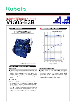 Motori Kubota V1505-E3B