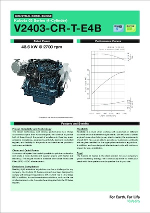 Motori Kubota V2403-CR-T-E4B
