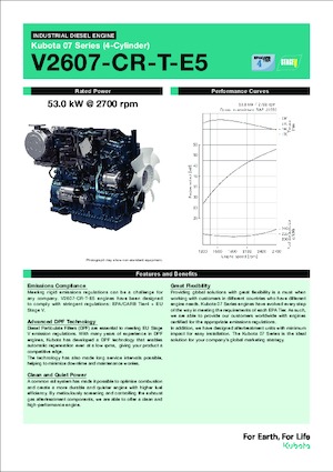 Motori Kubota V2607-CR-T-E5