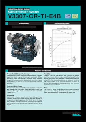 Motori Kubota V3307-CR-TI-E4B