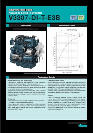 Motori Kubota V3307-DI-T-E3B