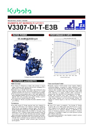 Motori Kubota V3307-CR-T-E4B