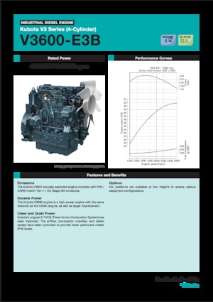 Motori Kubota V3600-E3B