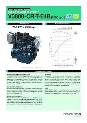 Motori Kubota V3800-CR-T-E4B