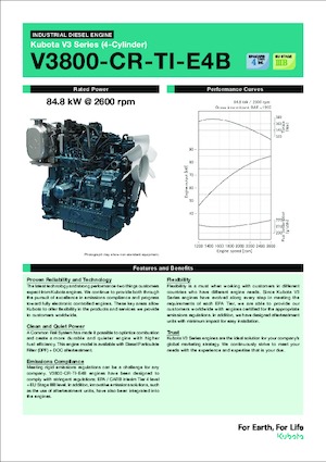 Motori Kubota V3800-CR-TI-E4B