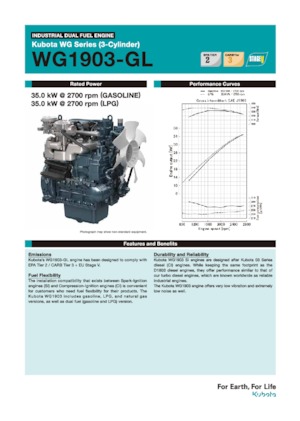 Motori Kubota WG1903-GL