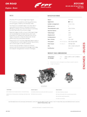 Motori FPT Industrial XCursor13 NG (382 kW)