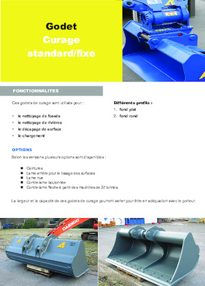 Benne per escavatori Arden C61R40