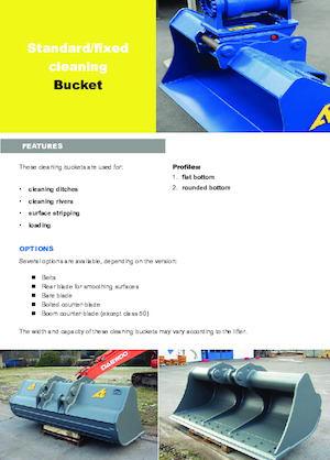 Benne per escavatori Arden C61R40