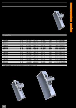 Benne per escavatori Kinshofer DC23L-200
