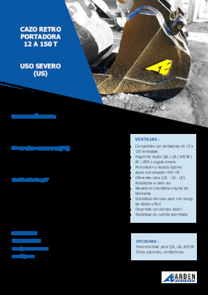 Benne per escavatori Arden R30S31