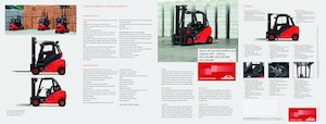 Carrelli elevatori diesel antideflagranti Linde H30D Beverage 