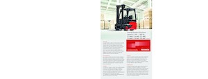 Ex - Carrelli elevatori antideflagranti Linde E16L triplex 