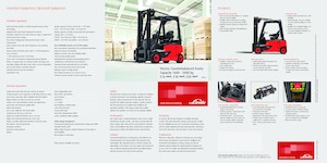 Carrelli elevatori frontali elettrici Linde E20PL std.