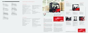 Carrelli elevatori frontali elettrici Linde E35RHL duplex