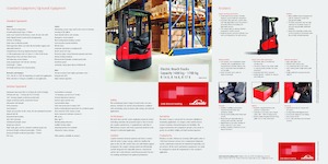 Carrelli elevatori elettrici antideflagranti Linde R14X High