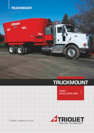 Miscelatori di mangime Trioliet 2000L