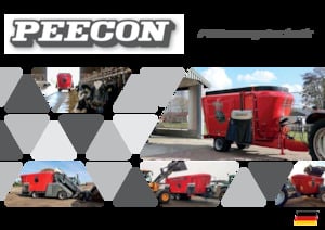 Miscelatori di mangime Peecon Biga 20-215/230 Twin Plus Wide Body Future